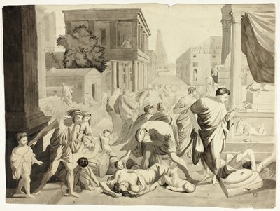 Ashtodin rutto tekijältä Nicolas Poussin
