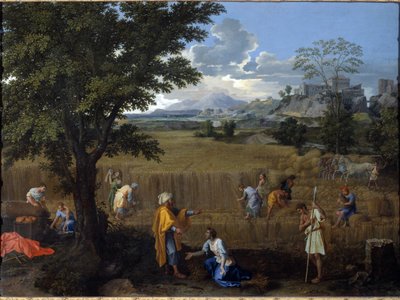 Kesä tai Ruth ja Boas tekijältä Nicolas Poussin