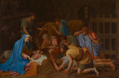 Paimenten palvonta tekijältä Nicolas Poussin