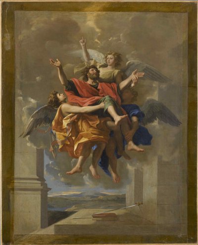 Pyhän Paavalin ekstaasi, 1650. tekijältä Nicolas Poussin