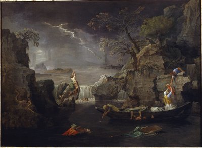 Talvi tai vedenpaisumus tekijältä Nicolas Poussin
