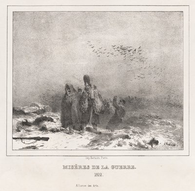 Moraaliset ja filosofiset aakkoset pienten ja suurten lasten käyttöön: Sodan kurjuus (1812) tekijältä Nicolas Toussaint Charlet