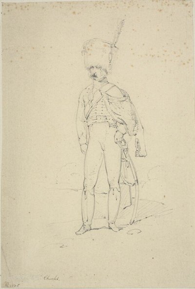 Seisova husaari tekijältä Nicolas Toussaint Charlet