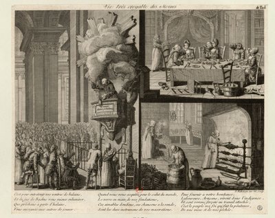 Munkkien uskottava elämä, n. 1789. tekijältä Nicolas Walkcheim