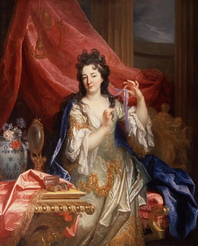 Naisen muotokuva, noin 1696 (öljy kankaalle). tekijältä Nicolas de Largillière