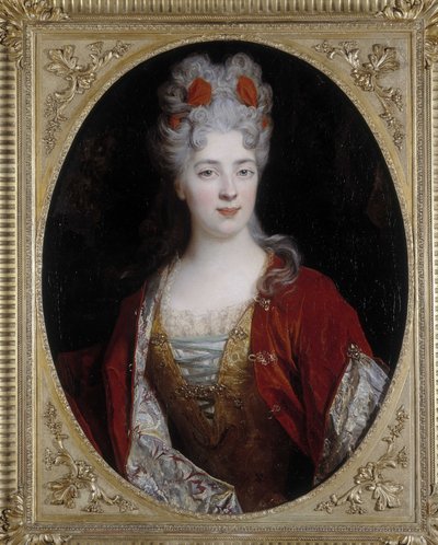 Naisen muotokuva. Nicolas de Largillieren (1656-1746) maalaus (öljy kankaalle) tekijältä Nicolas de Largillière