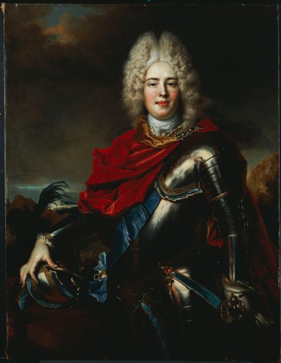 Muotokuva Frederick Augustus II:sta Sachsenista tekijältä Nicolas de Largillière