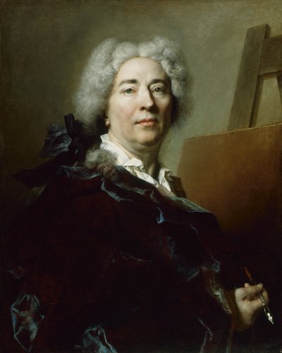 Omakuva, n. 1725 tekijältä Nicolas de Largillière
