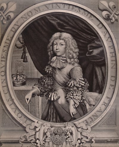 Louis Ranskalainen, Grand Dauphin, lapsena 1600-luvulla 1894 tekijältä Nicolas de Larmessin II