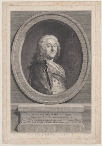 Jean Baptiste Francois de Troy, poika, 1789, 1789. tekijältä Nicolas de Launay