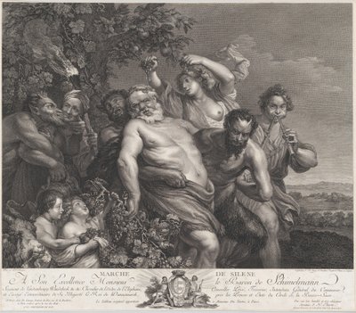 Silenuksen voitto, 1775-78, 1775-78. tekijältä Nicolas de Launay