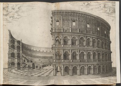 Colosseum tekijältä Nicolaus Beatrizet