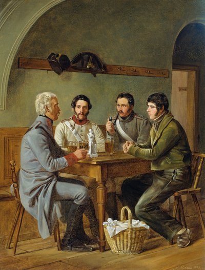 Itävallan veteraanit tekijältä Nicolaus Moreau
