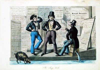 The Soap-lorks, n. 1840 (akvarelli paperille) tekijältä Nicolino Calyo