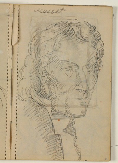 Tutkimus Thorvaldsenista Eckersbergin maalauksen jälkeen (1814) tekijältä Niels Larsen Stevns