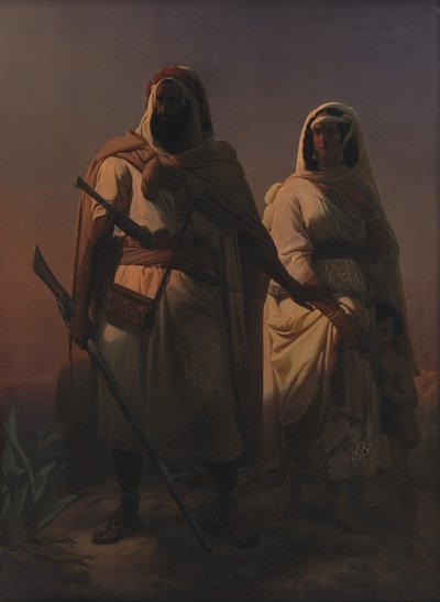 Arabiperhe autiomaassa tekijältä Niels Simonsen