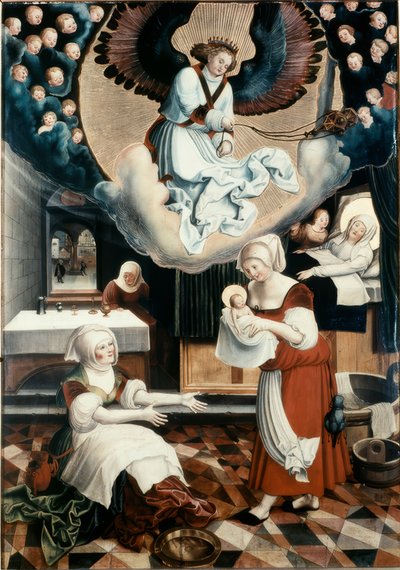 Neitsyt Marian syntymä tekijältä Niklaus Manuel