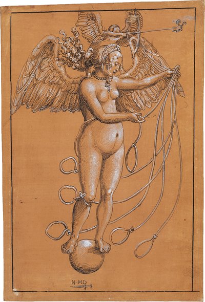 Frau Venus, c. 1512. tekijältä Niklaus Manuel