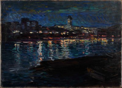 Seine yöllä, n. 1905. tekijältä Nikolai Alexandrovich Tarkhov