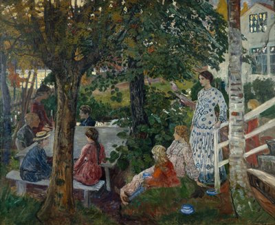 Syntymäpäivä puutarhassa tekijältä Nikolai Astrup