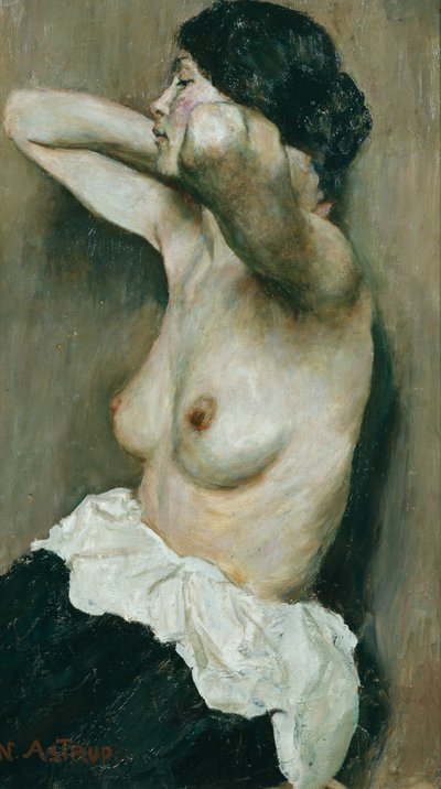 Nainen puolialaston tekijältä Nikolai Astrup