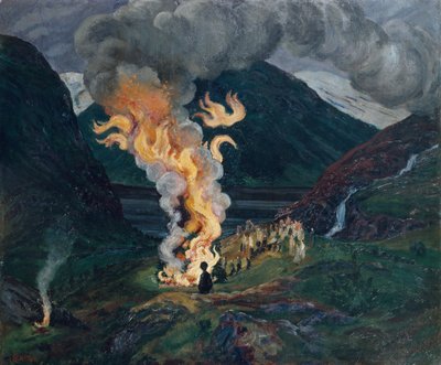 Juhannus tuli tekijältä Nikolai Astrup