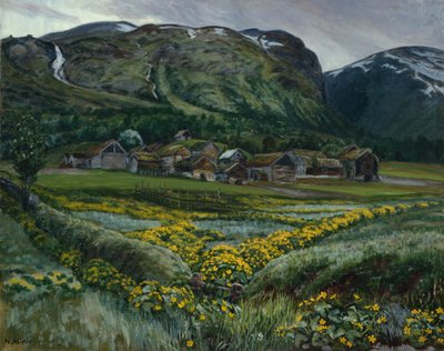 Lauantai-ilta ja leinikkaa tekijältä Nikolai Astrup