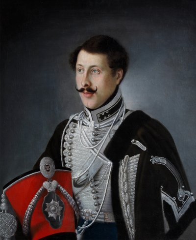 Vasili Pavlovich Golovinin muotokuva 1805-1846, 1827 tekijältä Nikolai Dmitrievich Mylnikov