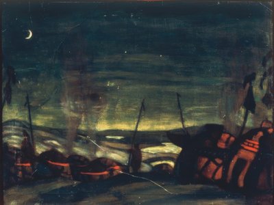 Borodin, ruhtinas Igor / Stage v. Roerich tekijältä Nikolai Konstantinowitsch Roerich