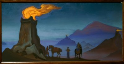 Flamme des Sieges tekijältä Nikolai Konstantinowitsch Roerich