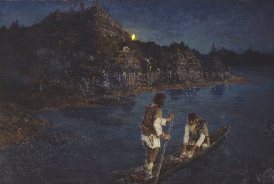 Messenger, 1897 tekijältä Nikolai Konstantinowitsch Roerich