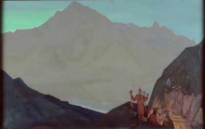 N.K.Roerich, Chenrezig, Länsi-Tiibet tekijältä Nikolai Konstantinowitsch Roerich