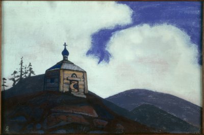 N.K. Roerich, Pyhän Sergiuksen Radonežin kappeli tekijältä Nikolai Konstantinowitsch Roerich