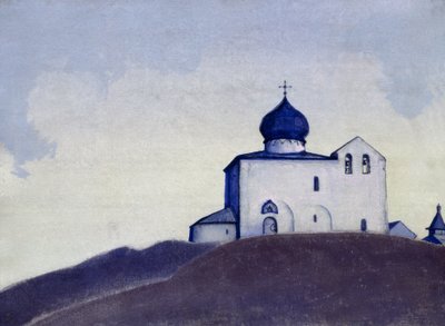 N.K.Roerich, Pyhän Sergiuksen kirkko Amerikassa. tekijältä Nikolai Konstantinowitsch Roerich