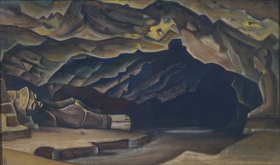 Parinirvana, 1935-1936 tekijältä Nikolai Konstantinowitsch Roerich