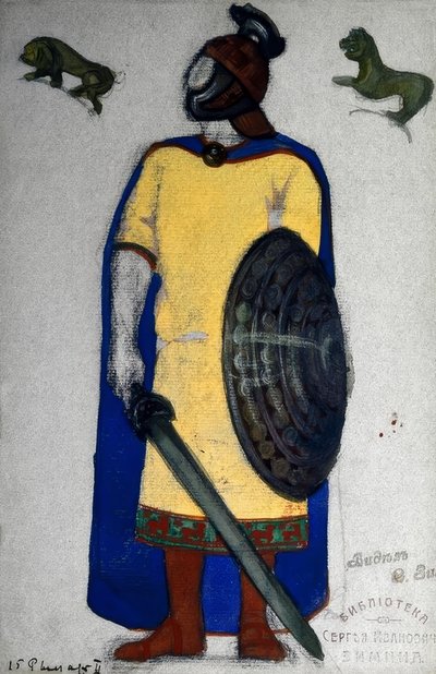 Wagner / Tristan und. Isolde / Figuriini / Roerich tekijältä Nikolai Konstantinowitsch Roerich