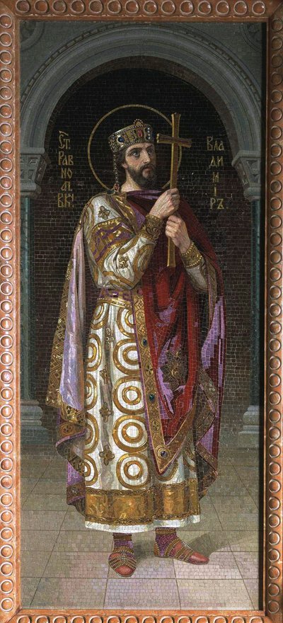 Pyhä Vladimir Kiovalainen, 1900-luku. tekijältä Nikolai Kornilovich Bodarevsky