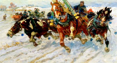 "Troika", 1917. tekijältä Nikolai Samokish