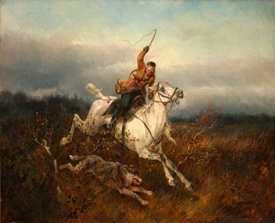 Susimetsästys, 1870 tekijältä Nikolai Yegorovich Sverchkov