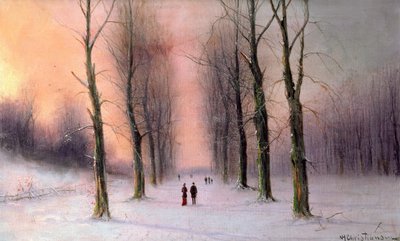 Luminen maisema-Wanstead Park tekijältä Nils Hans Christiansen