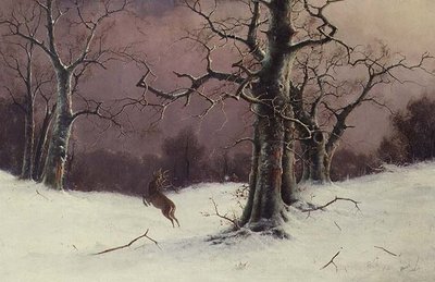 Hirvenmetsästys tekijältä Nils Hans Christiansen