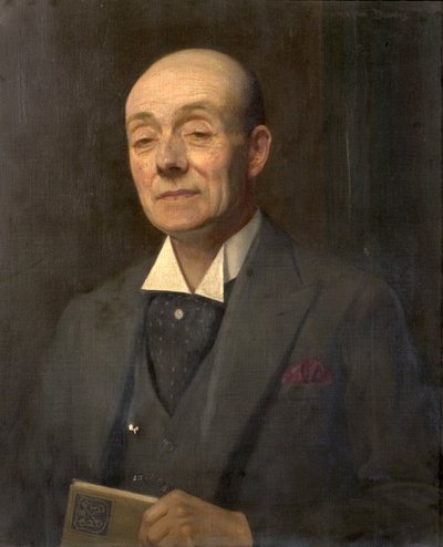 Edward P. Day, Bingham Public Elementary Schoolin mestari (öljy kankaalle) tekijältä Noel Denholm Davis