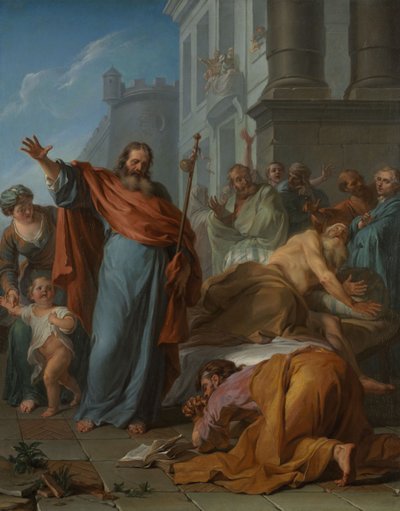 Pyhän Jaakob Suuren ihmeet, 1726 tekijältä Noel Nicholas Coypel