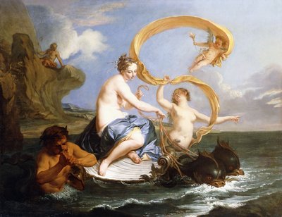 Galatean voitto, noin 1727 tekijältä Noel Nicholas Coypel