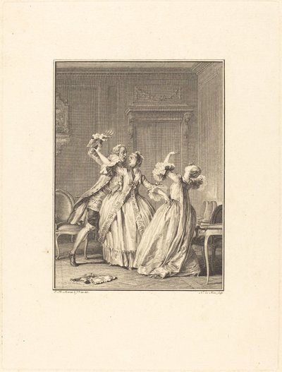 Palkeet tekijältä Noël Le Mire after Jean Michel Moreau