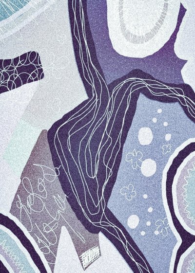 Abstrakti maalaus nro 07 tekijältä Nomi Morina