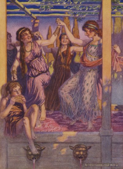 The Vats of Luna (väri litho) tekijältä Norman Ault