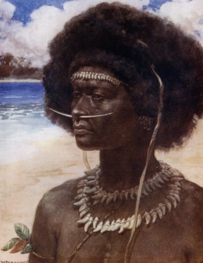 Uusi Guinea Dandy (väri litho) tekijältä Norman Hardy