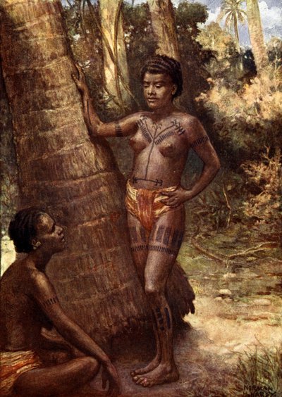 Rennellin saaren naiset (Polynesia) tekijältä Norman Hardy