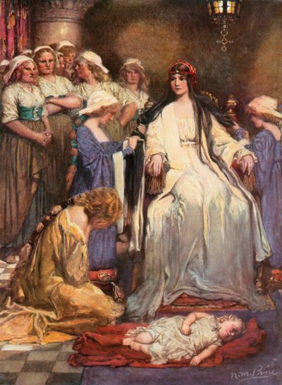Tennyson, Prinsessa (väri litho) tekijältä Norman Mills (after) Price